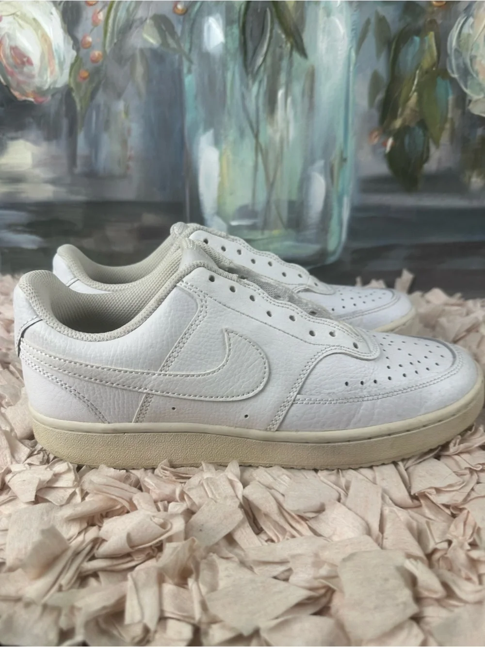 Nike Court Vision Low Triple White